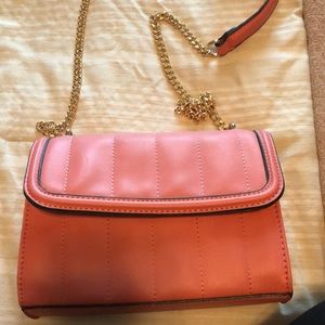 Pink crossbody purse